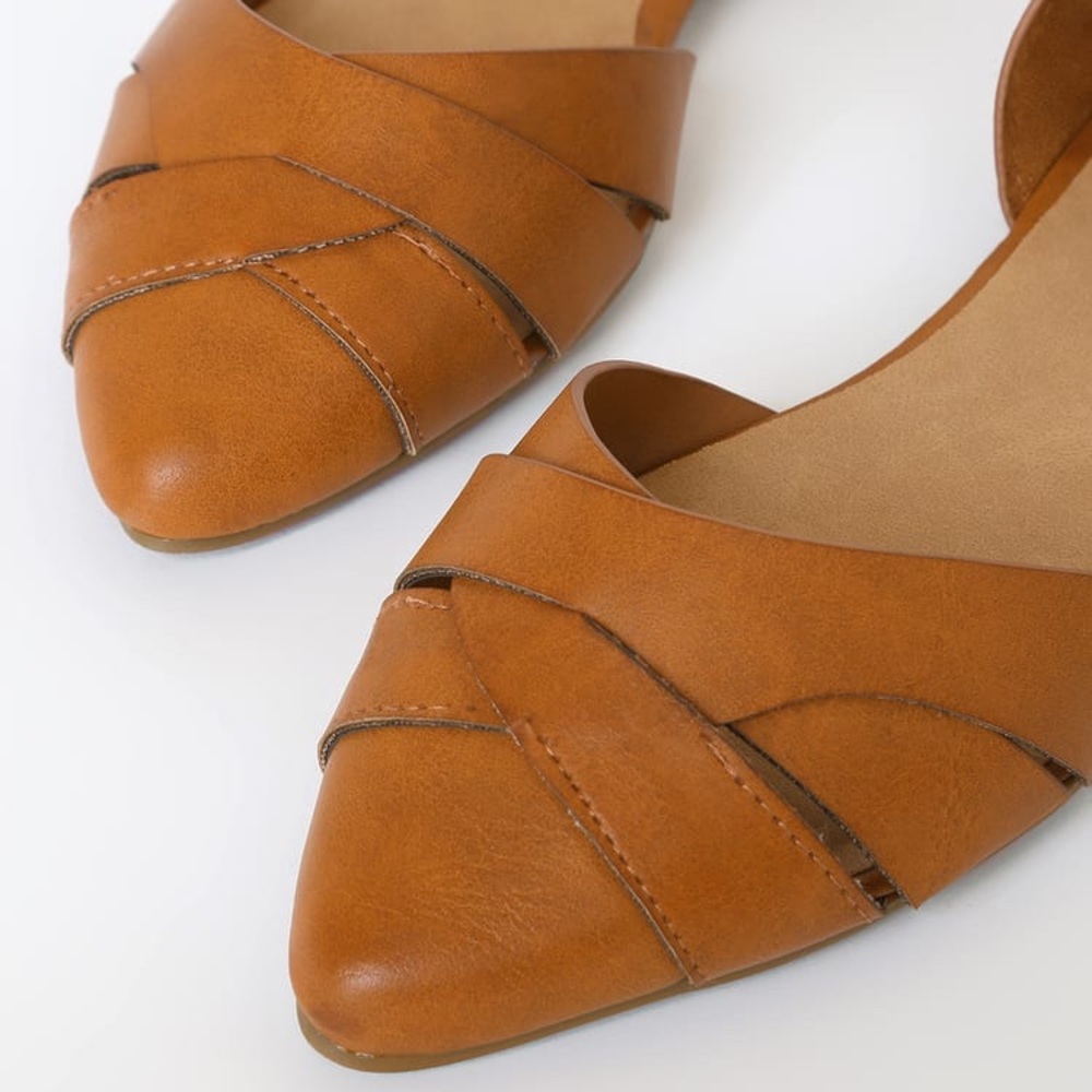 Madelyn Tan D’Orsay Flats - Picture 4 of 4